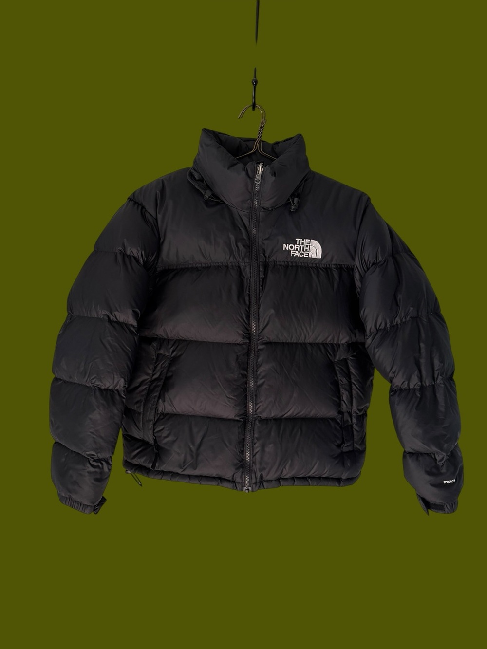 The North Face 1996 Retro Nuptse Jacket Puffer Black Mens Medium M 700-Fill